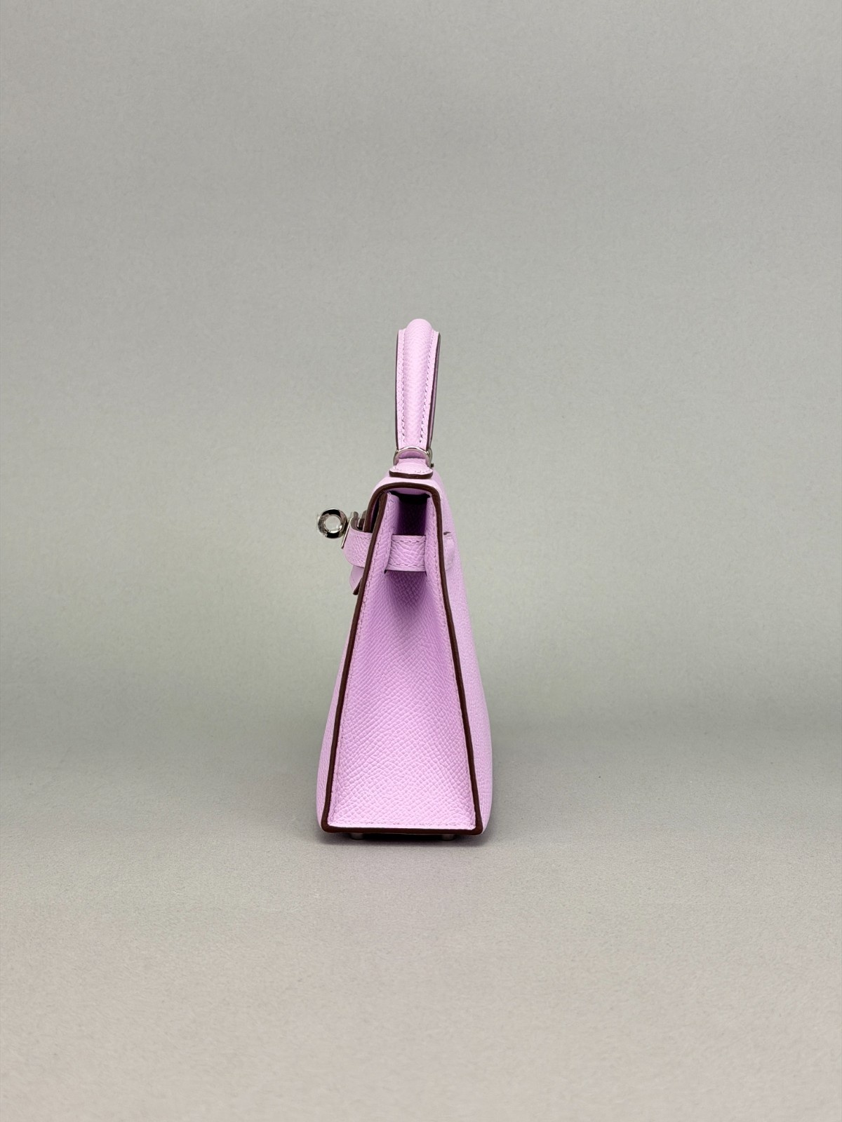 Hermes Mini Kelly 20 Sellier Epsom Guimauve Palladium Hardware K Stamp 2026