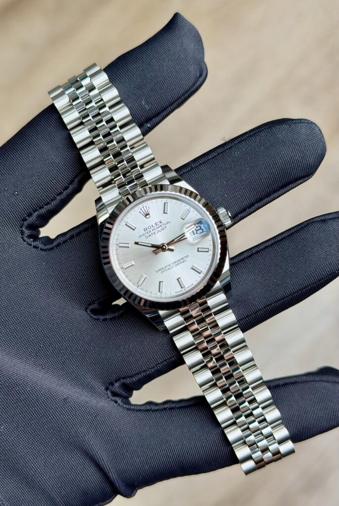 Rolex Datejust 31 Silver Index Fluted Jubilee 2026 Unworn 278274