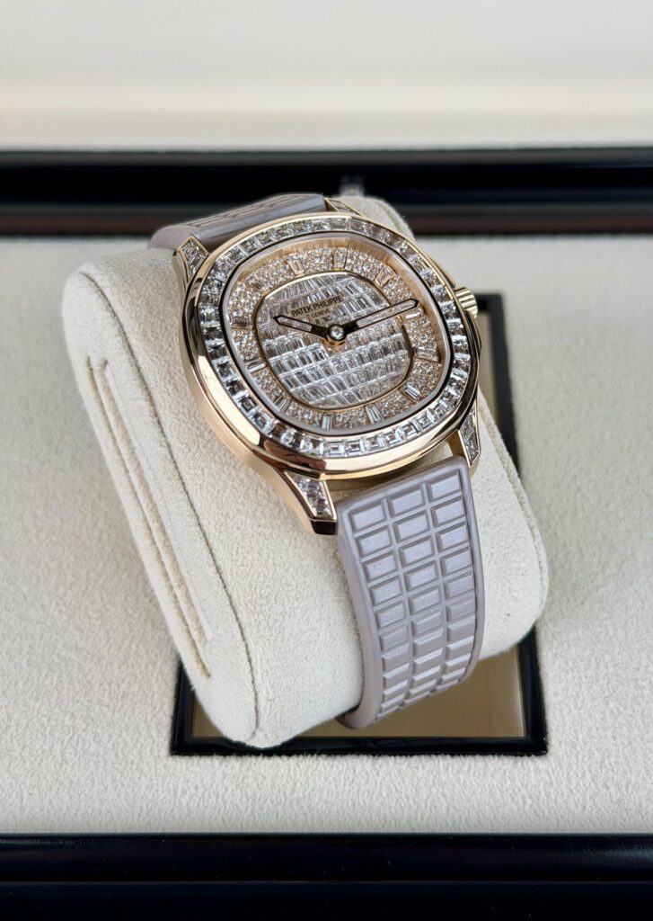 Patek Philippe Aquanaut Luce Diamond Set Preowned 2022 5062/450R-001