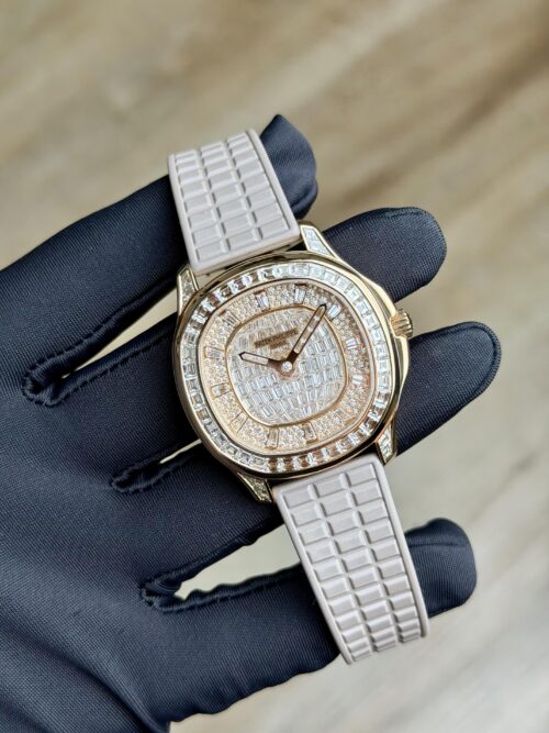 Patek Philippe Aquanaut Luce Diamond Set Preowned 2022 5062/450R-001