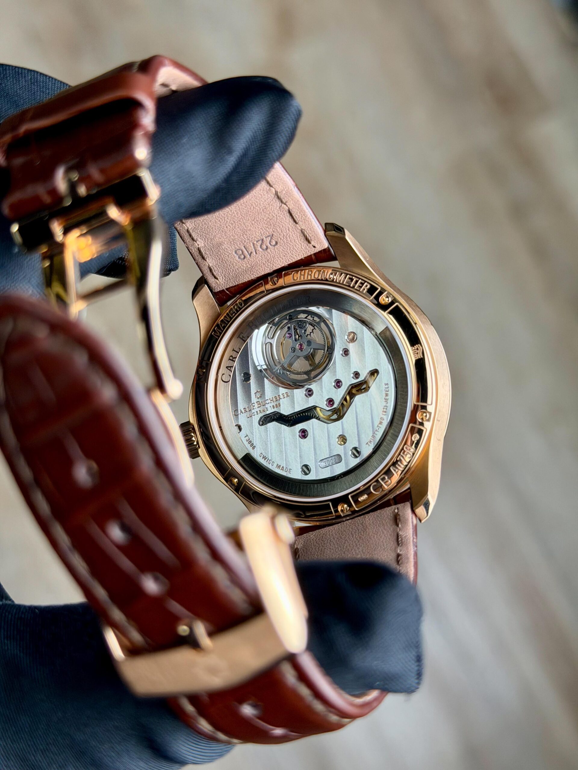 Carl F. Bucherer Manero Tourbillon Silver 2019 Unworn 00.10920.03.13.01