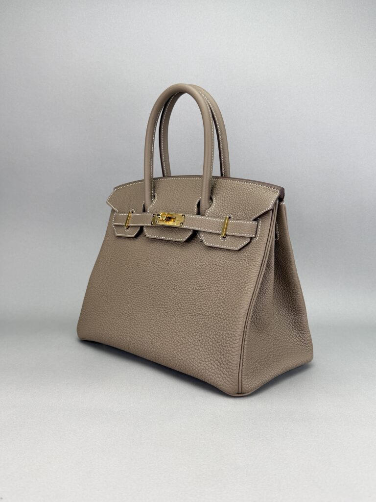 Hermes Birkin 30 Retourne Togo Etoupe Gold Hardware K Stamp 2026
