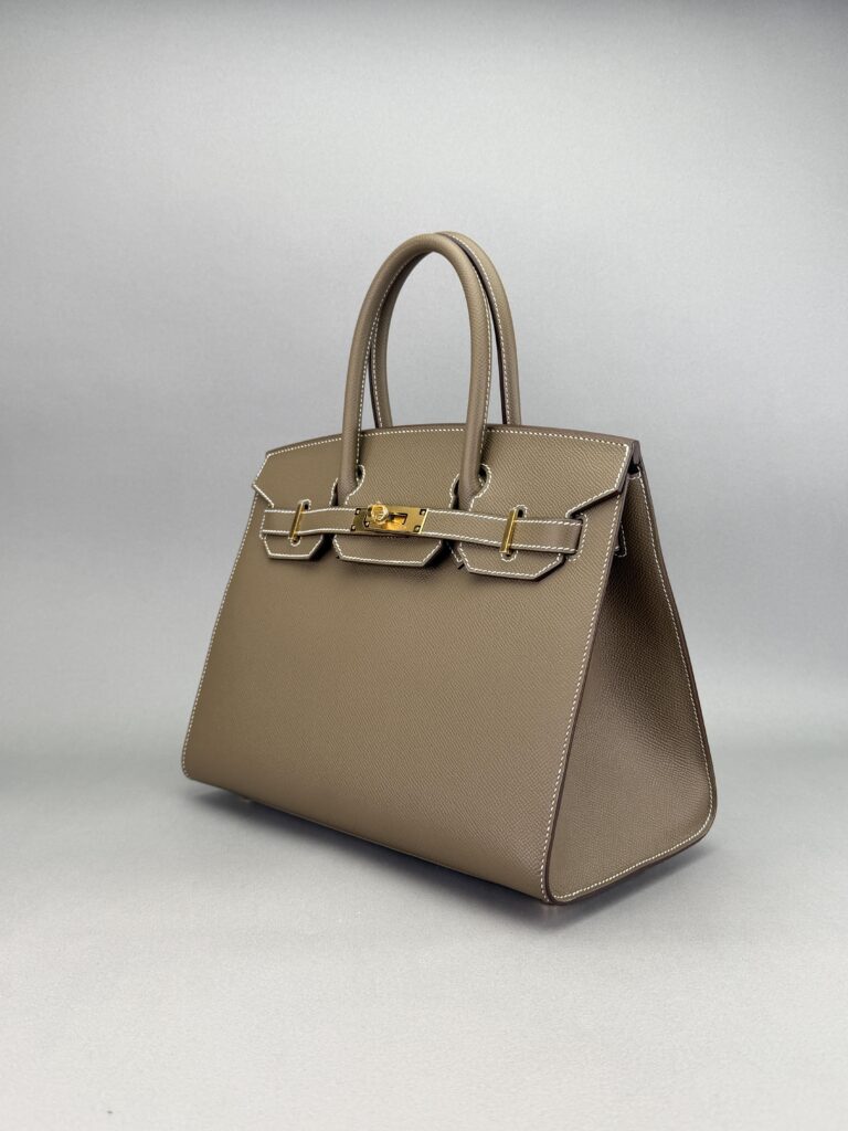 Hermes Birkin 30 Sellier Epsom Etoupe Gold Hardware W Stamp 2025