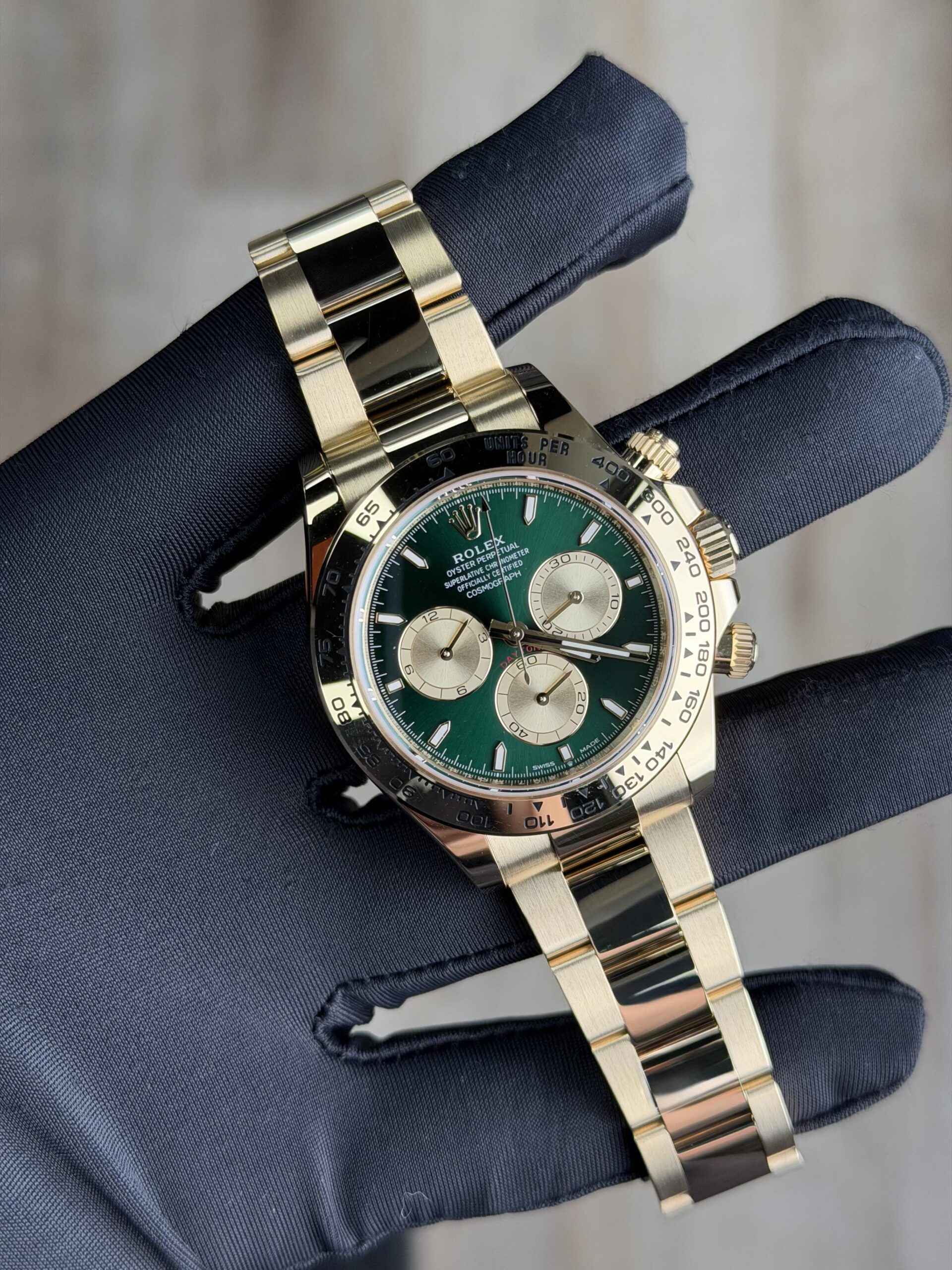 Rolex Daytona 40 John Mayer 2.0 Green/Champagne Index Oyster 2026 Unworn 126508