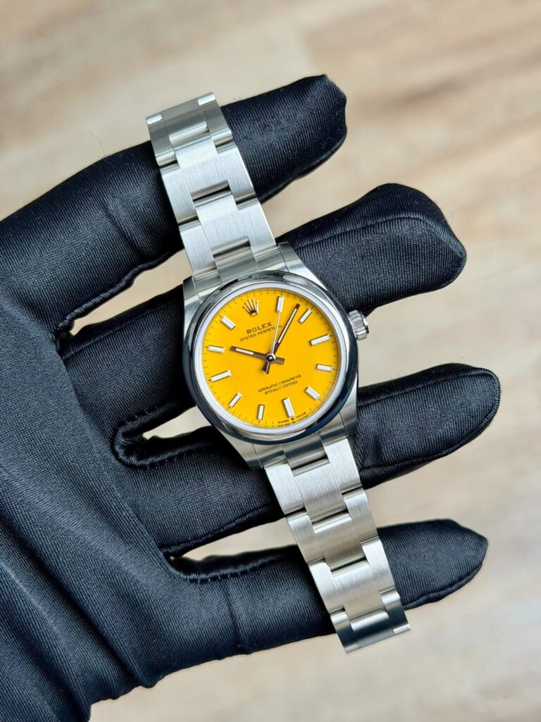 Rolex Oyster Perpectual 31 Yellow Index Oyster Preowned 2022 277200