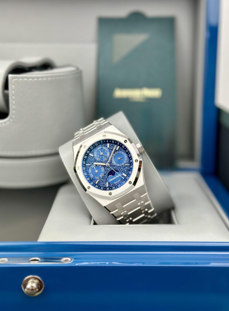Audemars Piguet Royal Oak UNWORN John Mayer Blue Limited 26574BC.OO.1220BC.02