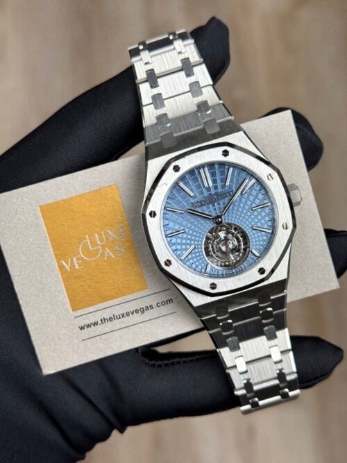Audemars Piguet Royal Oak 41mm Tourbillon Platinum Ice Blue 26530PT.OO.1220PT.01