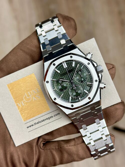 Audemars Piguet Royal Oak Chronograph Khaki Green Index 26240ST.OO.1320ST.08