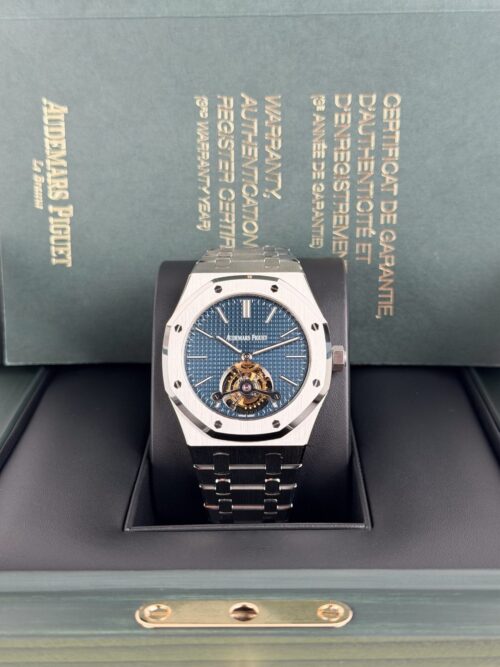 Audemars Piguet Royal Oak Extra-Thin Tourbillon Blue 26510ST.OO.1220ST.01