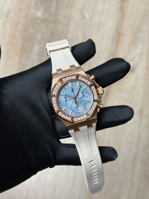 Audemars Piguet Royal Oak Offshore Chrono Blue Rose Gold Preowned 2025 26231OR