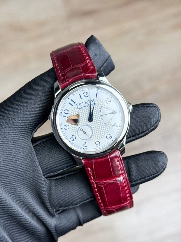 F.P. Journe Repetition Souveraine White Dial Preowned Watch&Box 1408