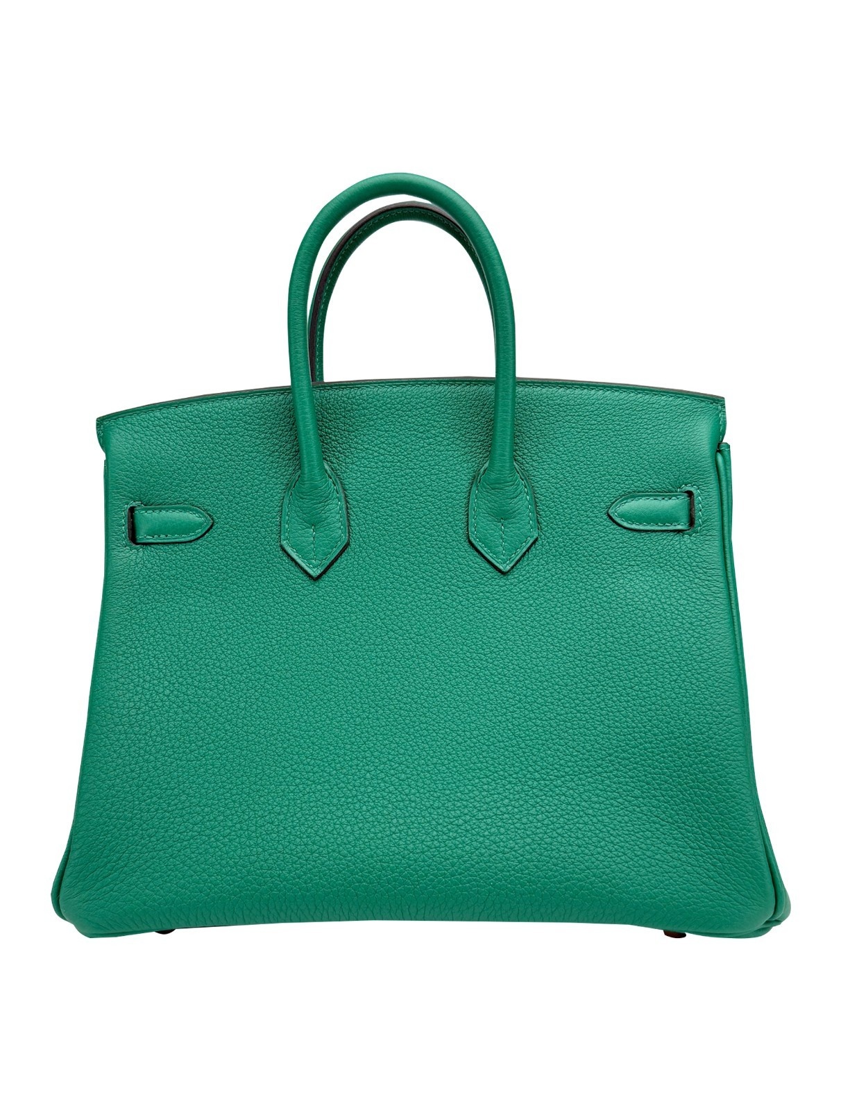 Hermes Birkin 25 Retourne Togo Vert Vertigo Gold Hardware W Stamp 2025