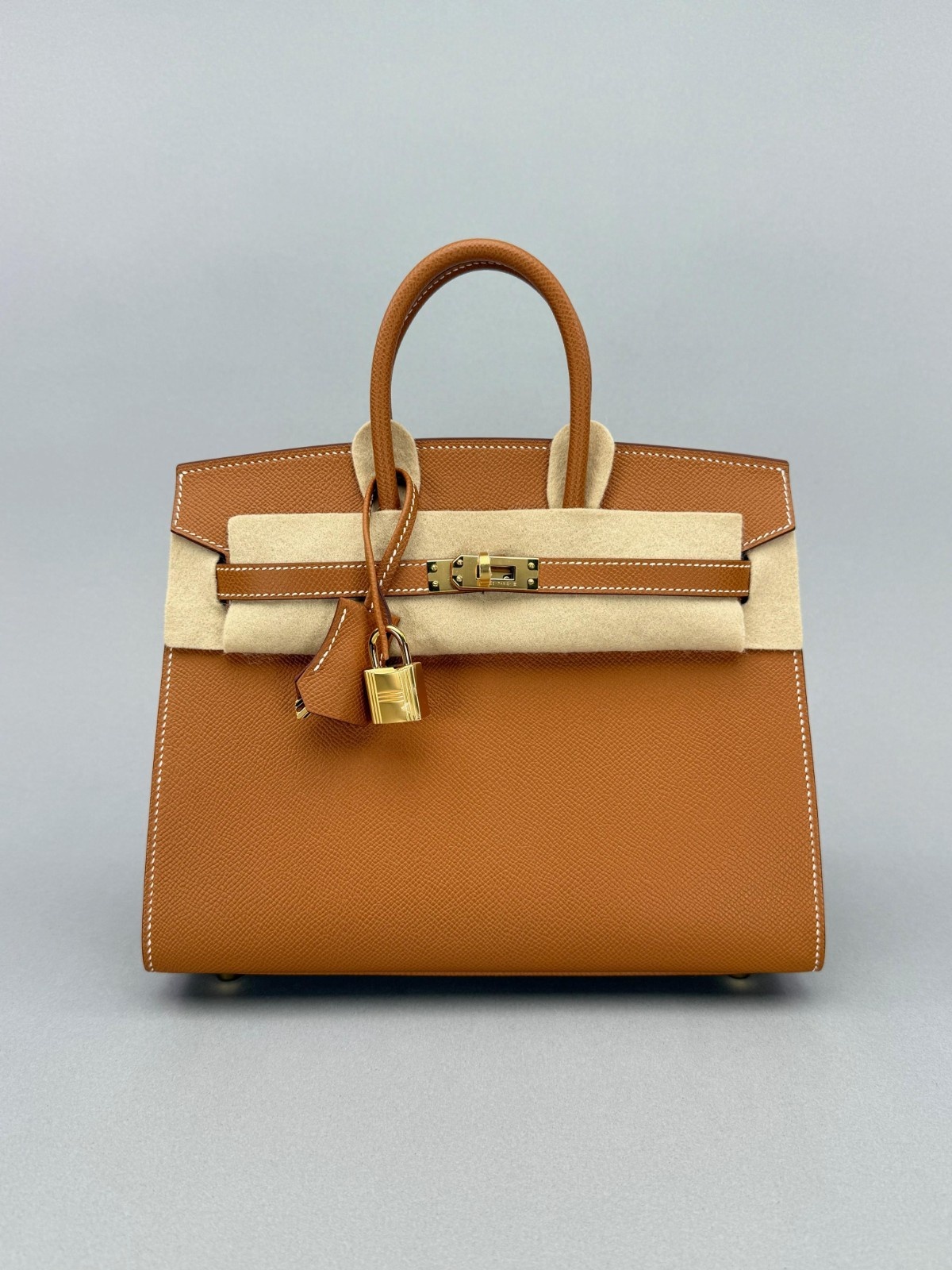 Hermes Birkin 25 Sellier Epsom Gold Gold Hardware K Stamp 2025