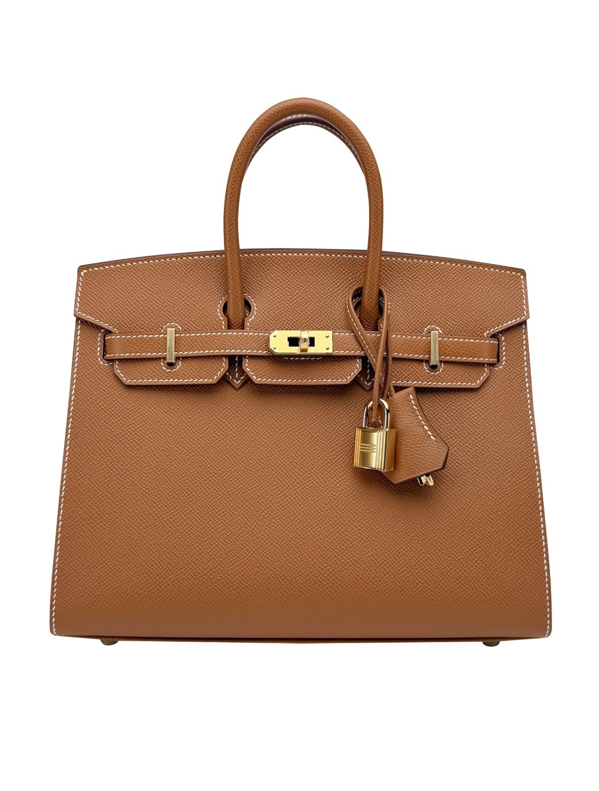 Hermes Birkin 25 Sellier Epsom Gold Gold Hardware K Stamp 2025