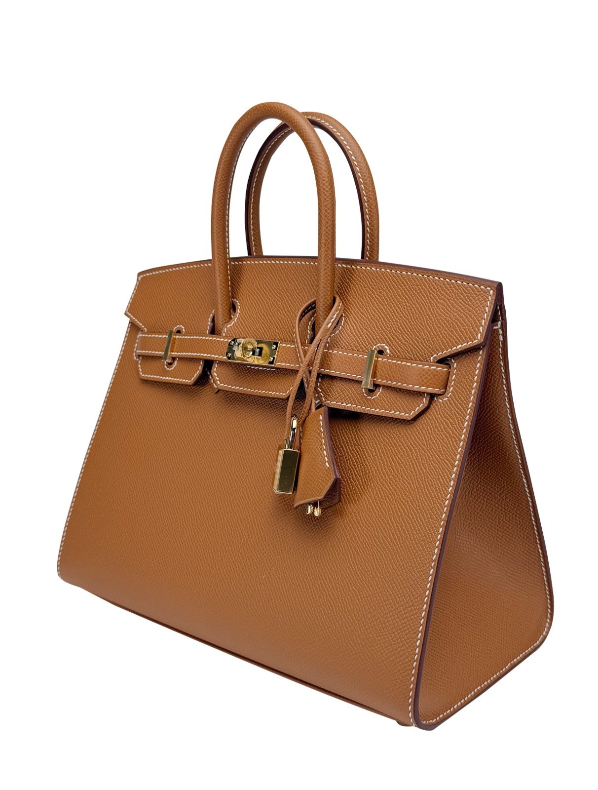 Hermes Birkin 25 Sellier Epsom Gold Gold Hardware K Stamp 2025