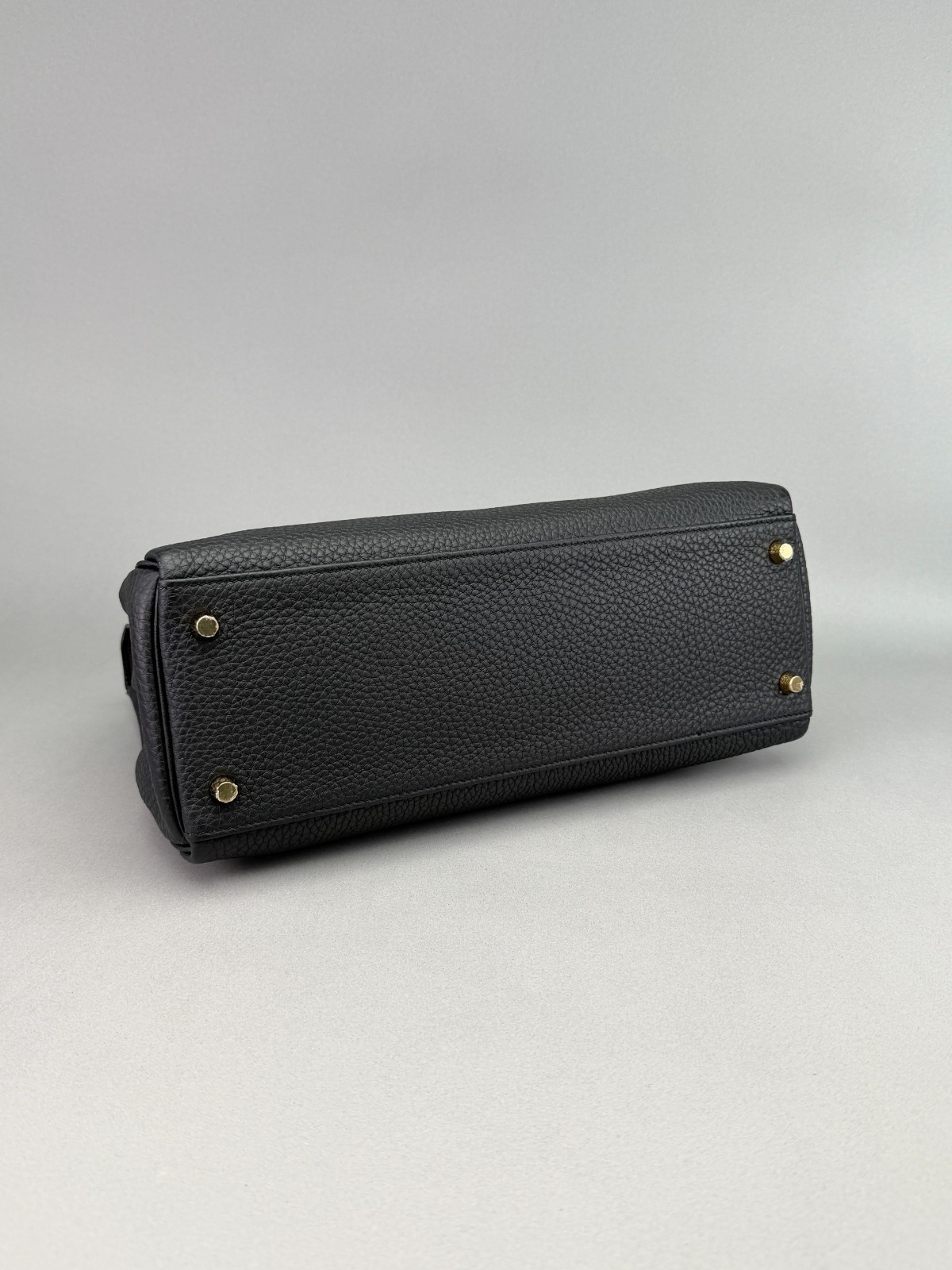 Hermes Kelly 32 Retourne Togo Black Gold Hardware K Stamp 2025