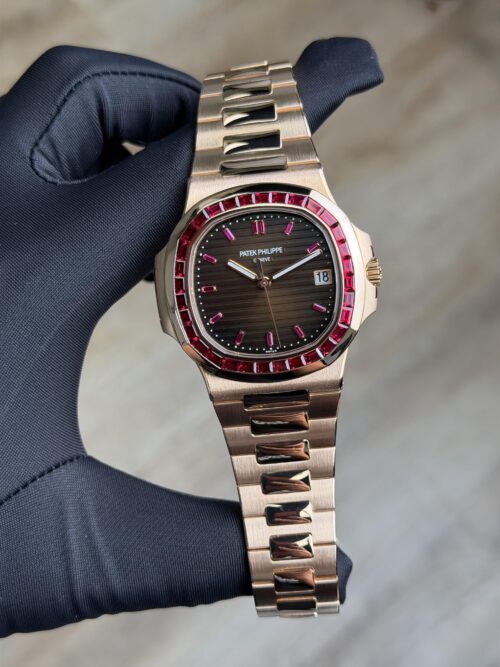 Patek Philippe Nautilus Brown Rubies Bracelet 2017 5723/112R-001
