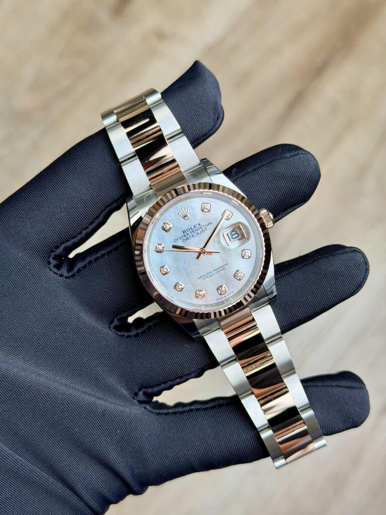 Rolex Datejust 36mm UNWORN 2026 MOP Pearl Diamond Fluted Oyster 126231