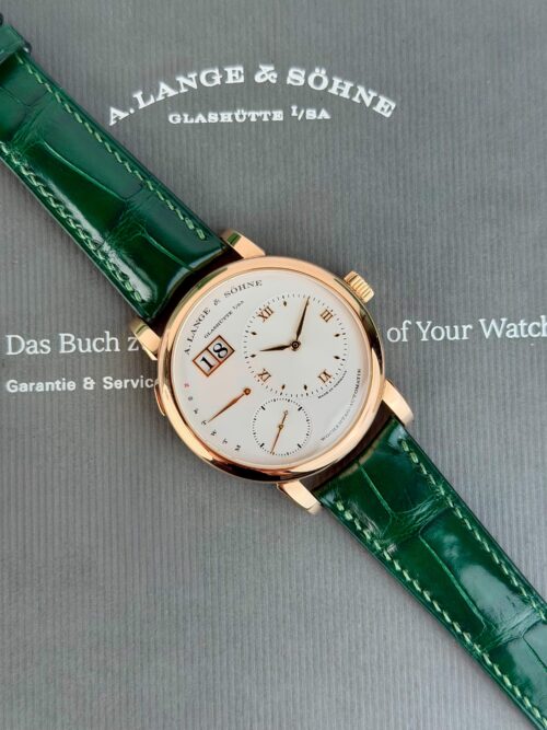 A. Lange & Sohne Lange 1 Daymatic 39.5mm Argente Roman Preowned 2013 320.032