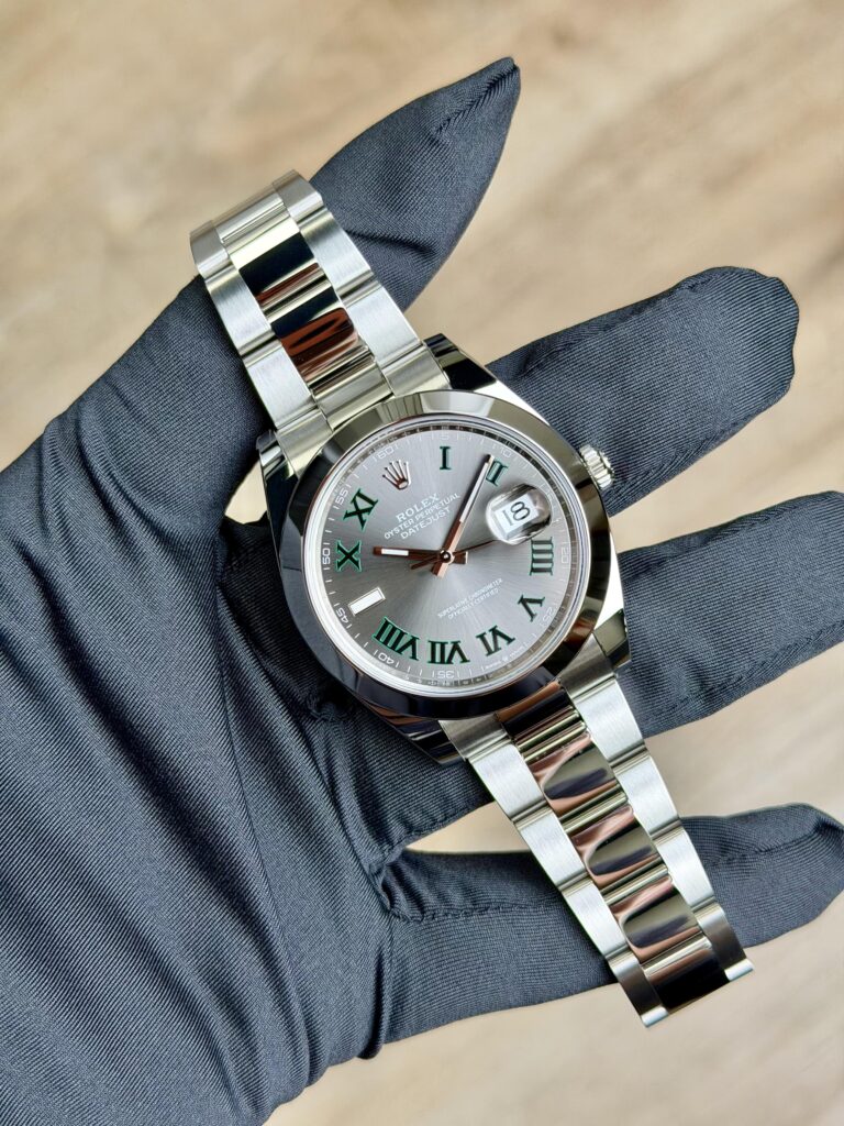 Rolex Datejust 41 Wimbledon Smooth Oyster 2026 Unworn 126300