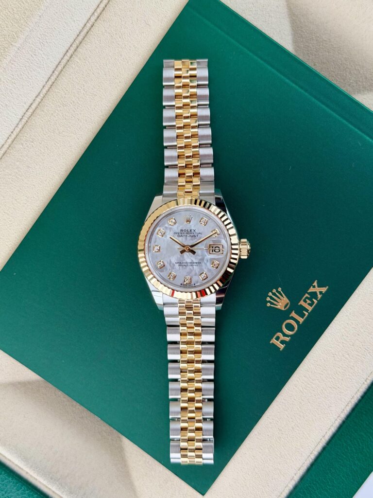 Rolex Datejust 28mm UNWORN 2026 MOP Pearl Diamond Fluted Jubilee 279173