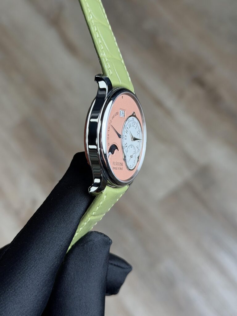 F.P.Journe Octa Lune 40mm UNWORN 2024 Platinum Salmon Dial Strap LN
