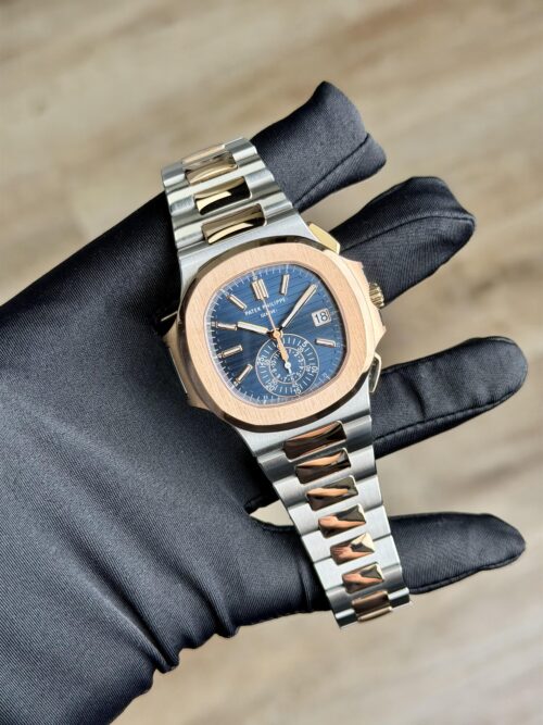 Patek Philippe Nautilus Chronograph Blue Index Preowned 5980/1AR-001