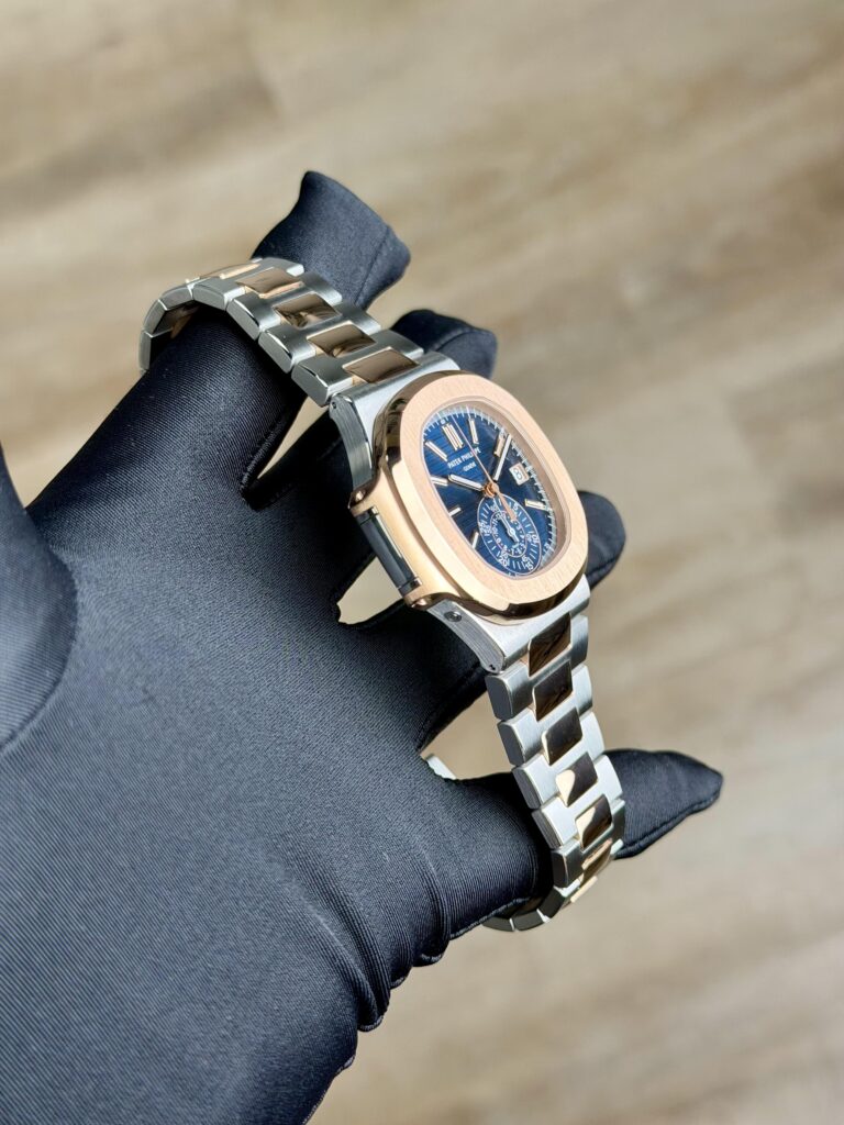 Patek Philippe Nautilus Chronograph Blue Index Preowned 5980/1AR-001