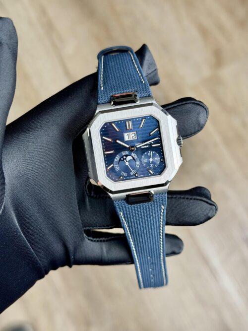 Patek Philippe Cubitus UNWORN Blue Index Platinum Blue Strap 5822P-001