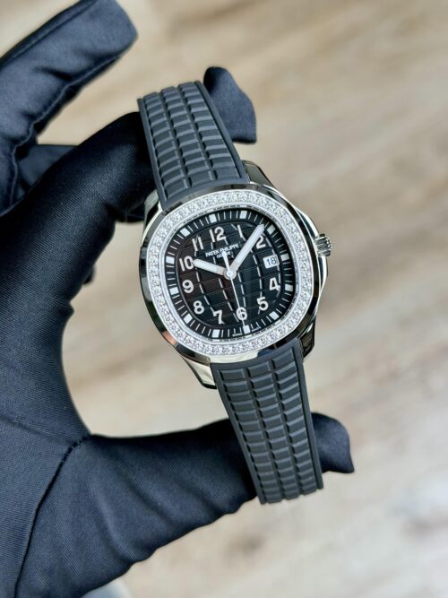 Patek Philippe Aquanaut Luce UNWORN 2025 Black Arabic Diamond 5267/200A-001