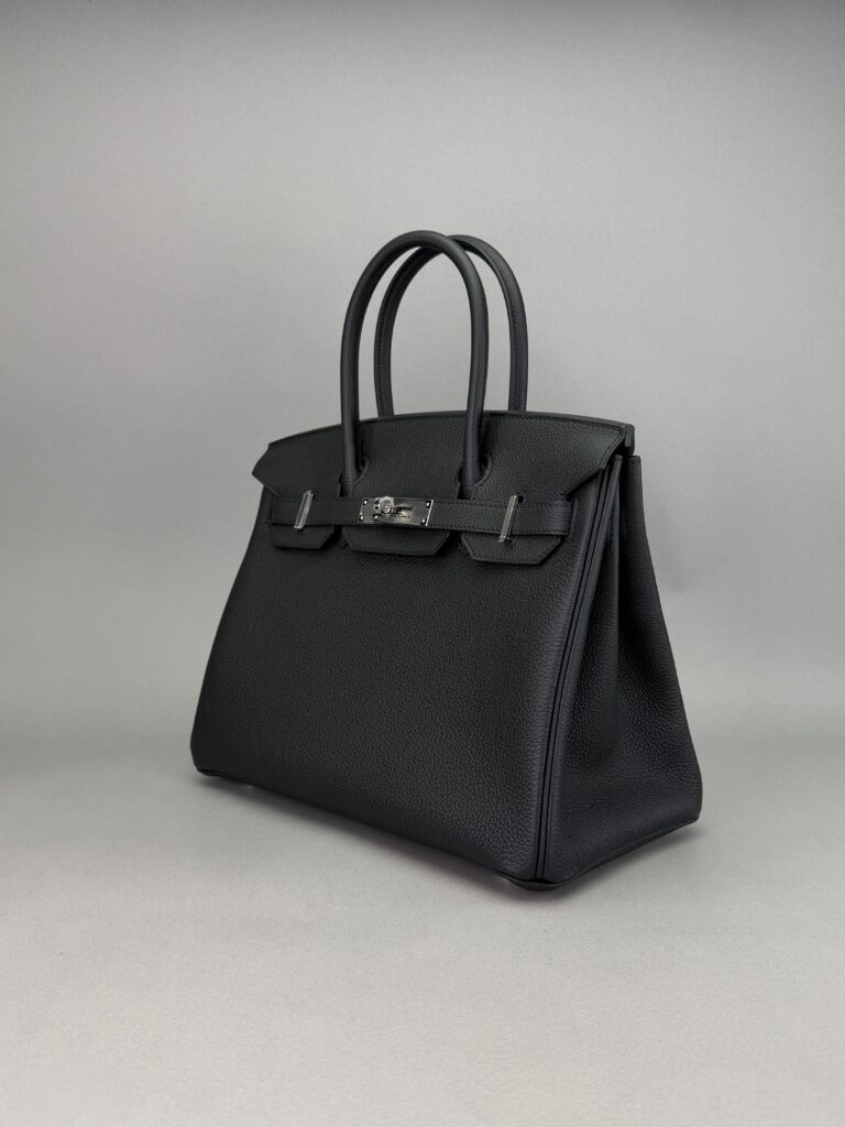 Hermes Birkin 30 Retourne Togo Black Palladium Hardware G Stamp 2026