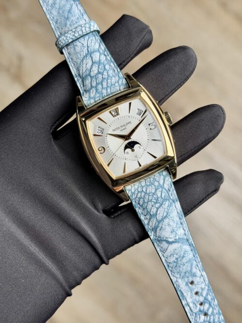 Patek Philippe Gondolo Calendario White Yellow Gold 5135J-001