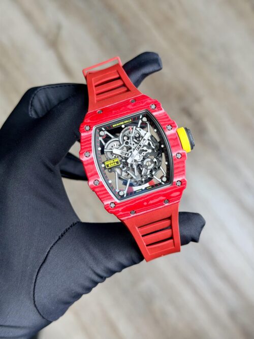 Richard Mille Rafael Nadal Red Carbon TPT Skeleton Preowned 2016 RM35-02