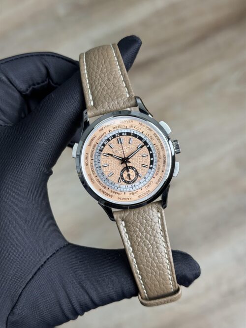 Patek Philippe Complications UNWORN 2026 World Time Rose Glit Motif 5935A-001