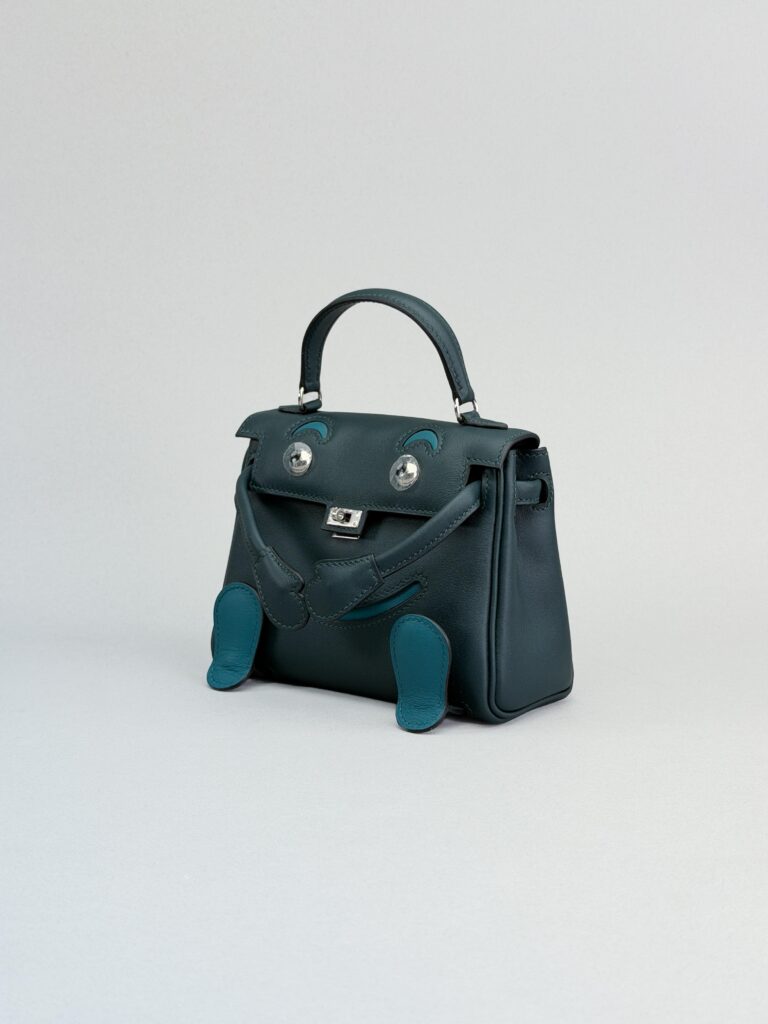 Hermes Kelly Doll Swift Vert Cypres/Vert Bosphore Palladium Hardware K Stmp 2026
