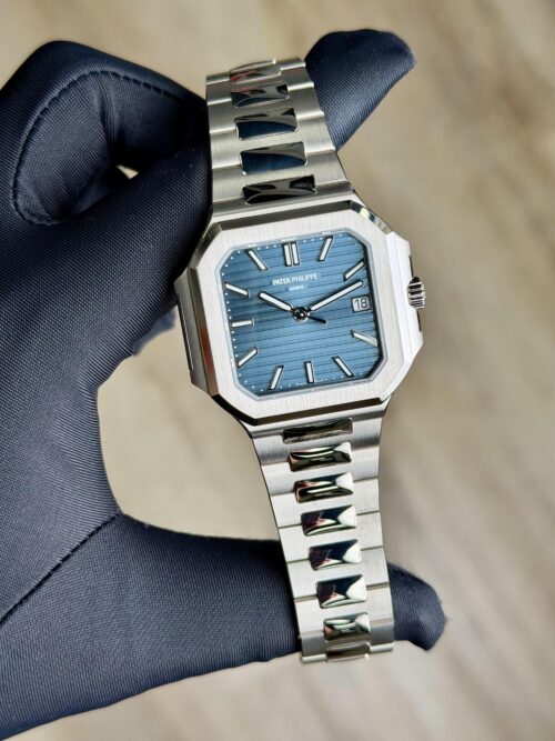 Patek Philippe Cubitus UNWORN 2026 Blue Index White Gold Bracelet 7128/1G-001