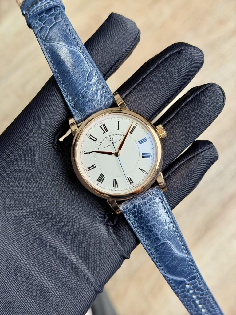 A. Lange & Sohne Richard Lange 40.5mm Silver Roman Preowned 2012 232.032