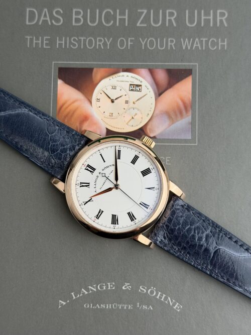 A. Lange & Sohne Richard Lange 40.5mm Silver Roman Preowned 2012 232.032