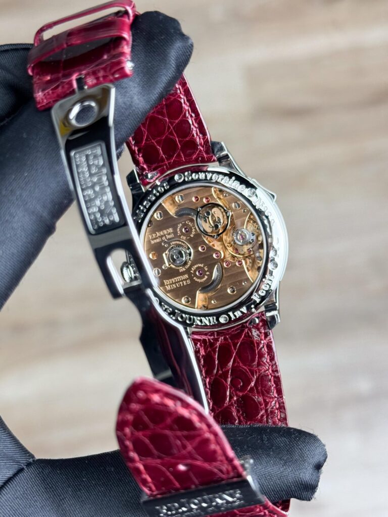 F.P.Journe Repetition Souveraine White Arabic Strap Preowned RM