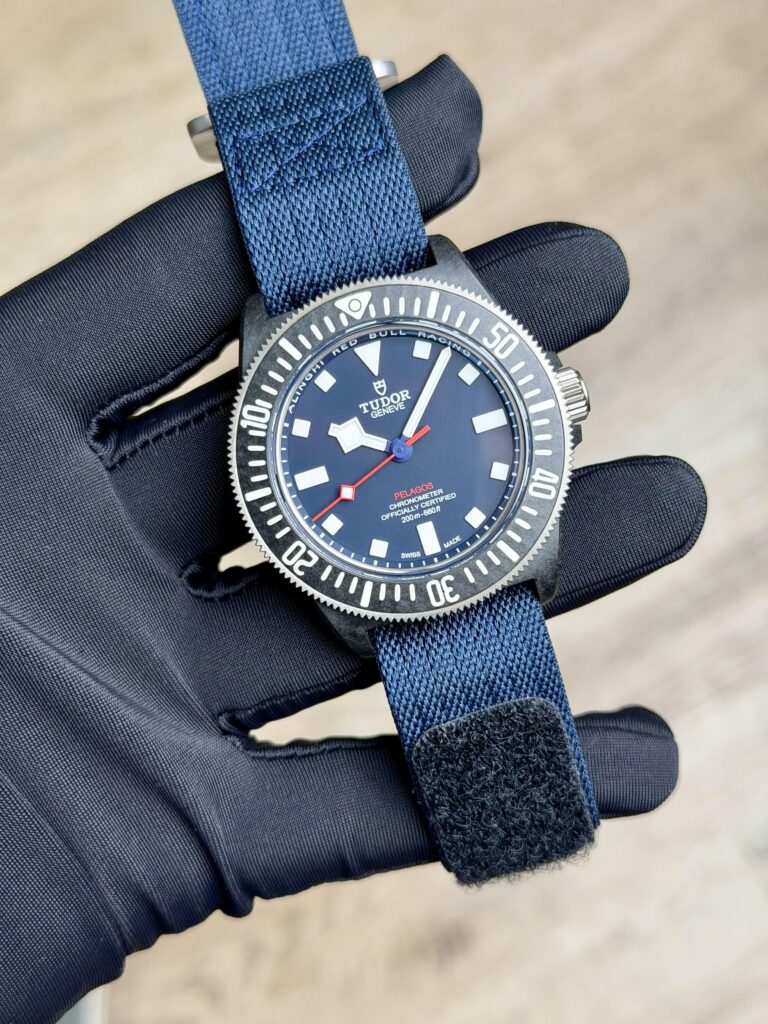 Tudor Pelagos FXD 42mm UNWORN 2026 Alinghi Red Bull Blue Nato M25707KN-0001