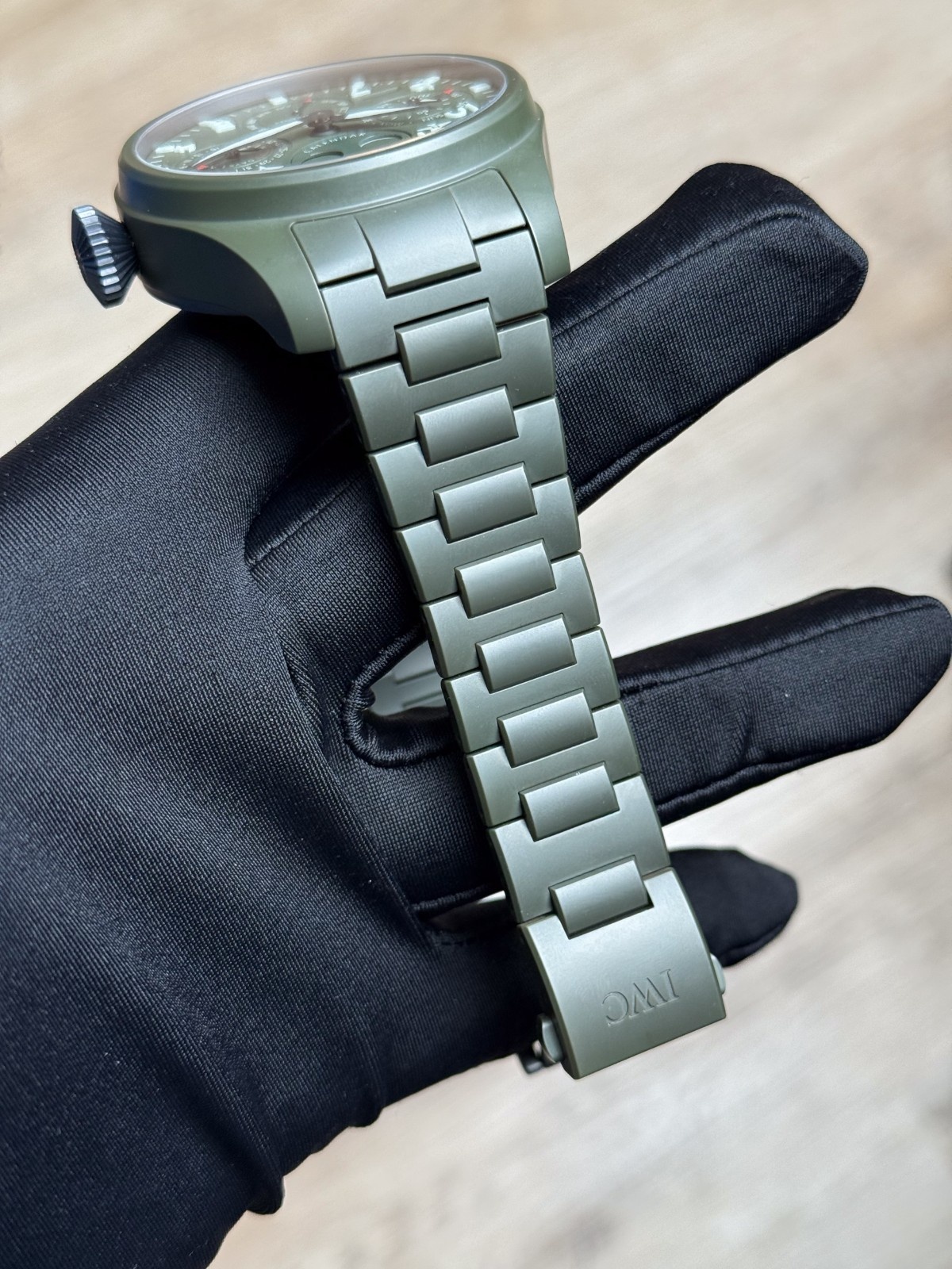IWC Big Pilot Top Gun UNWORN 2025 Woodland Green Perpetual Calender IW503101