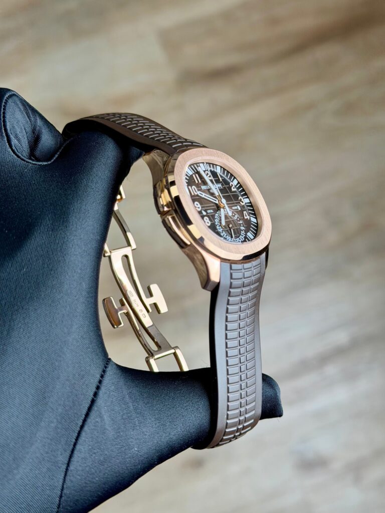 Patek Philippe Aquanaut Travel Time Brown Arabic 5164R-001