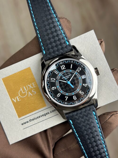 Patek Philippe Calatrava 40mm Black Dial 6007G-011