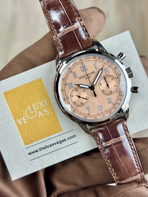Patek Philippe Complications 41mm Chronograph Rose Gilt Opaline Arabic 5172G-010