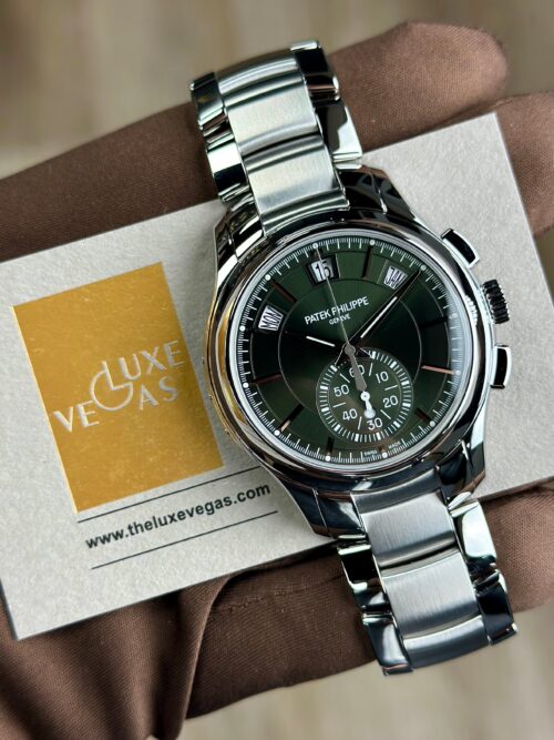Patek Philippe Complications 42mm Chronograph Annual Calendar Green 5905/1A-001
