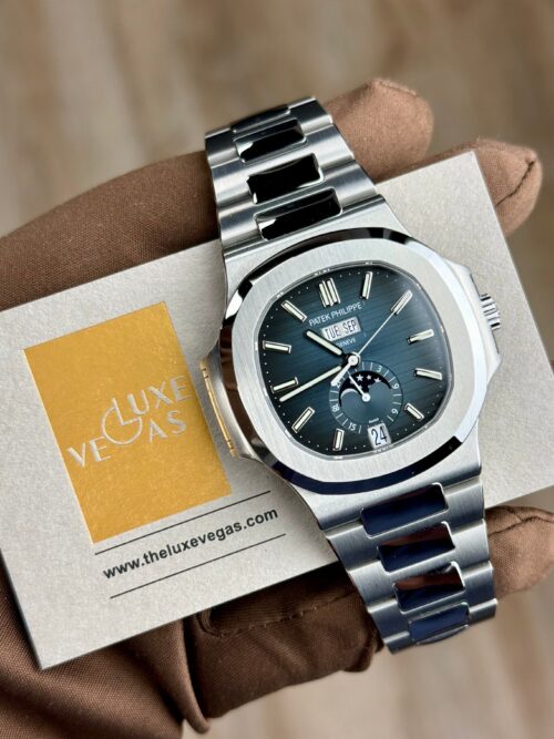 Patek Philippe Nautilus 40.5mm Annual Calendar Blue Gradient Index 5726/1A-014