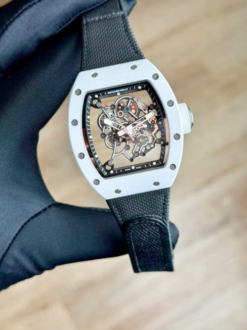 Richard Mille Bubba Watson White Ceramic Strap Preowned 2016 RM055