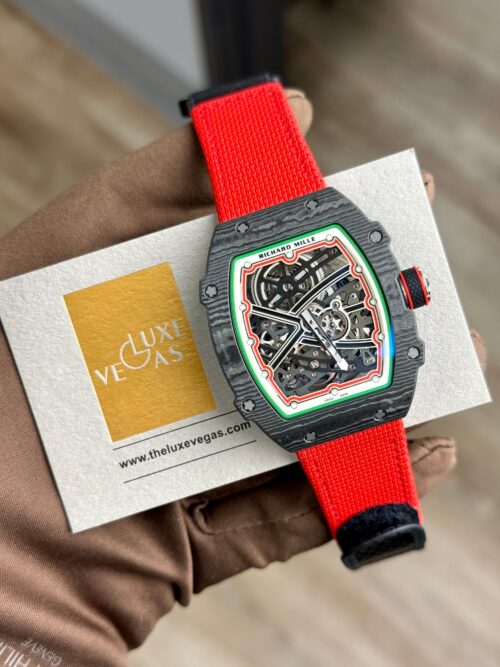 Richard Mille Extra Flat "Italy" Carbon Red RM67-02