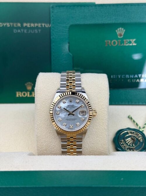 Rolex Datejust 28mm UNWORN 2026 MOP Pearl Diamond Fluted Jubilee 279173