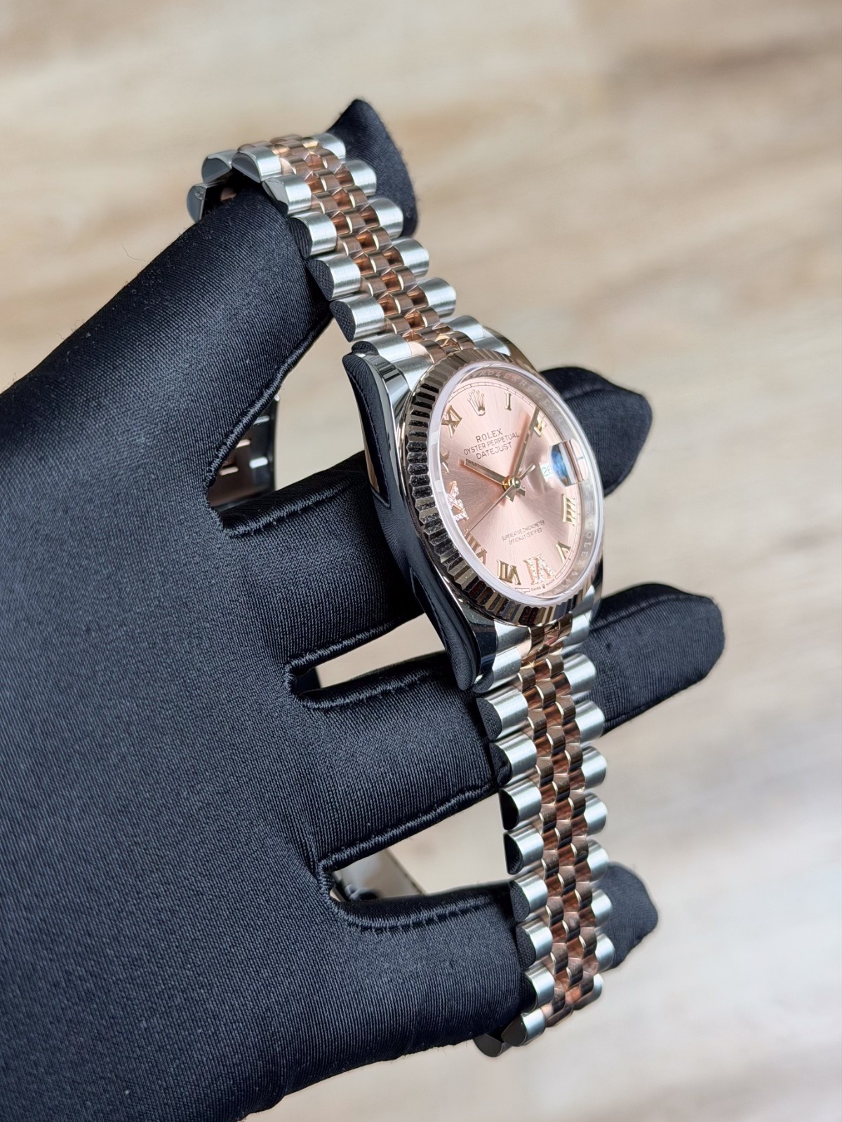 Rolex Datejust 36mm UNWORN 2026 Rose Pink Roman VIIX Diamond Jubilee 126231